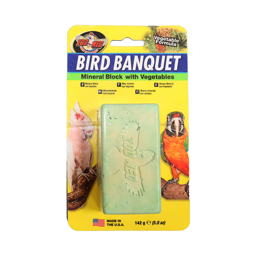Zoo Med Bird Banquet Calcio con Frutta, Semi o Verdura per Uccelli