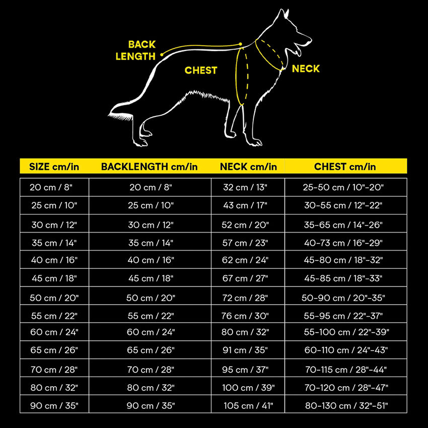 Dog raincoat - Hiking City