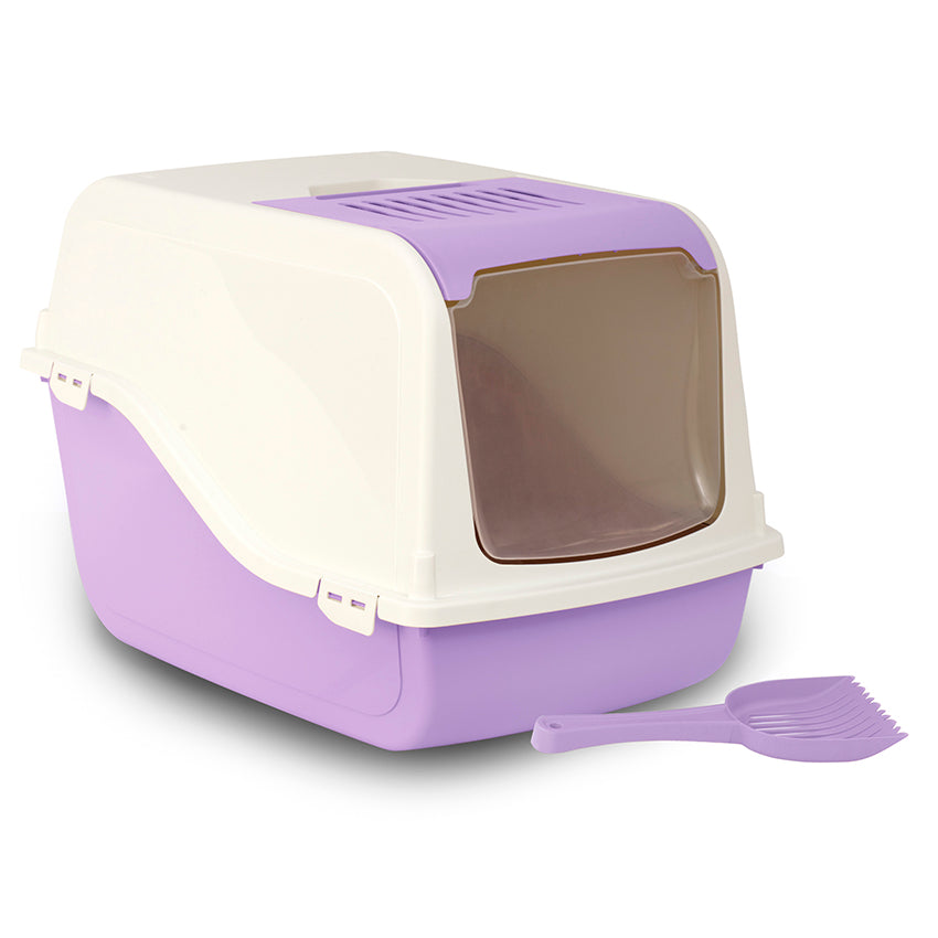 Closed cat litter Morgana - Assorted colours