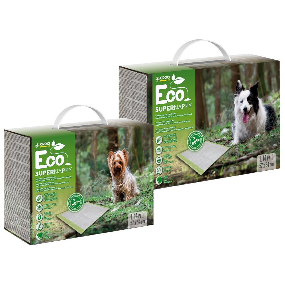 Tappetini igienici per cane Eco Super Nappy