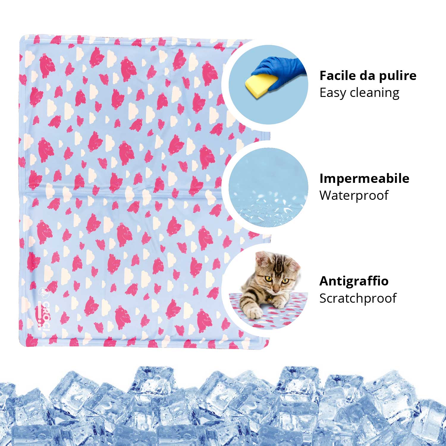 tappetino refrigerante cane e gatto
