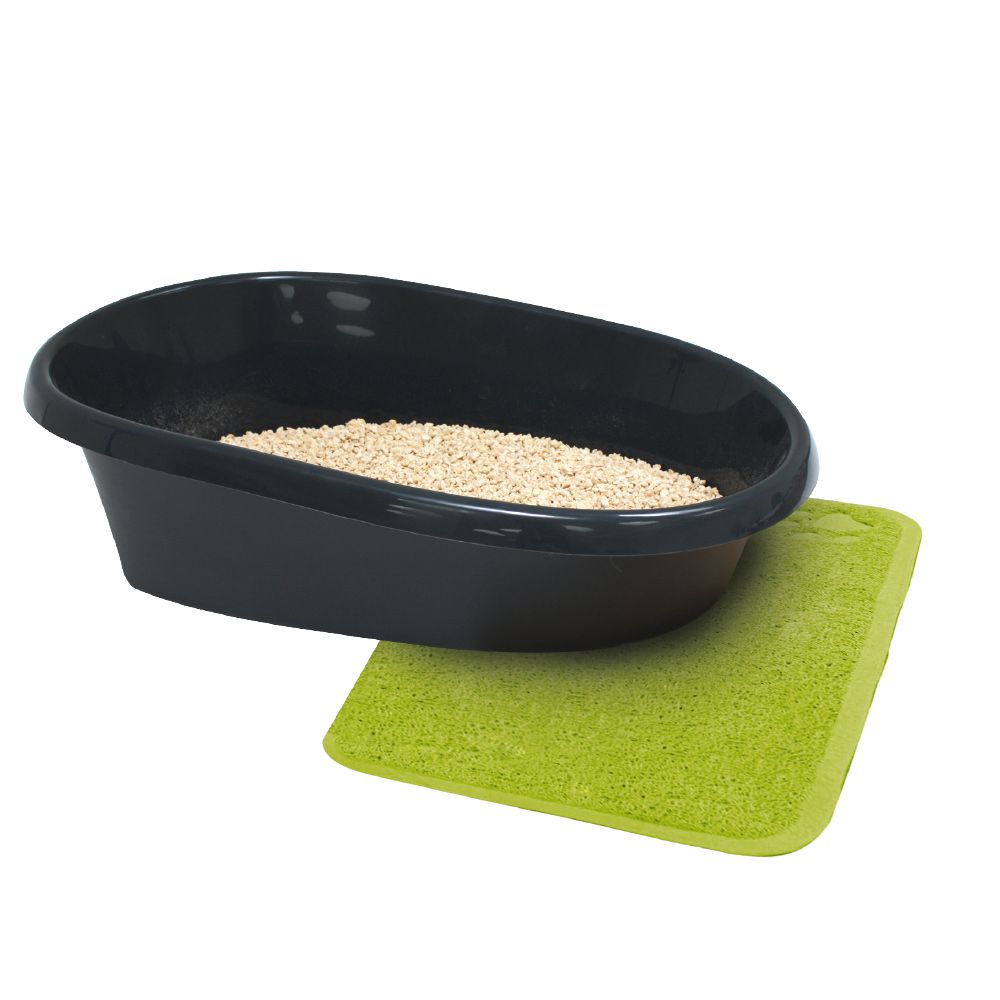 Tappetino Esterno per Lettiera Gatto in Colori Assortiti