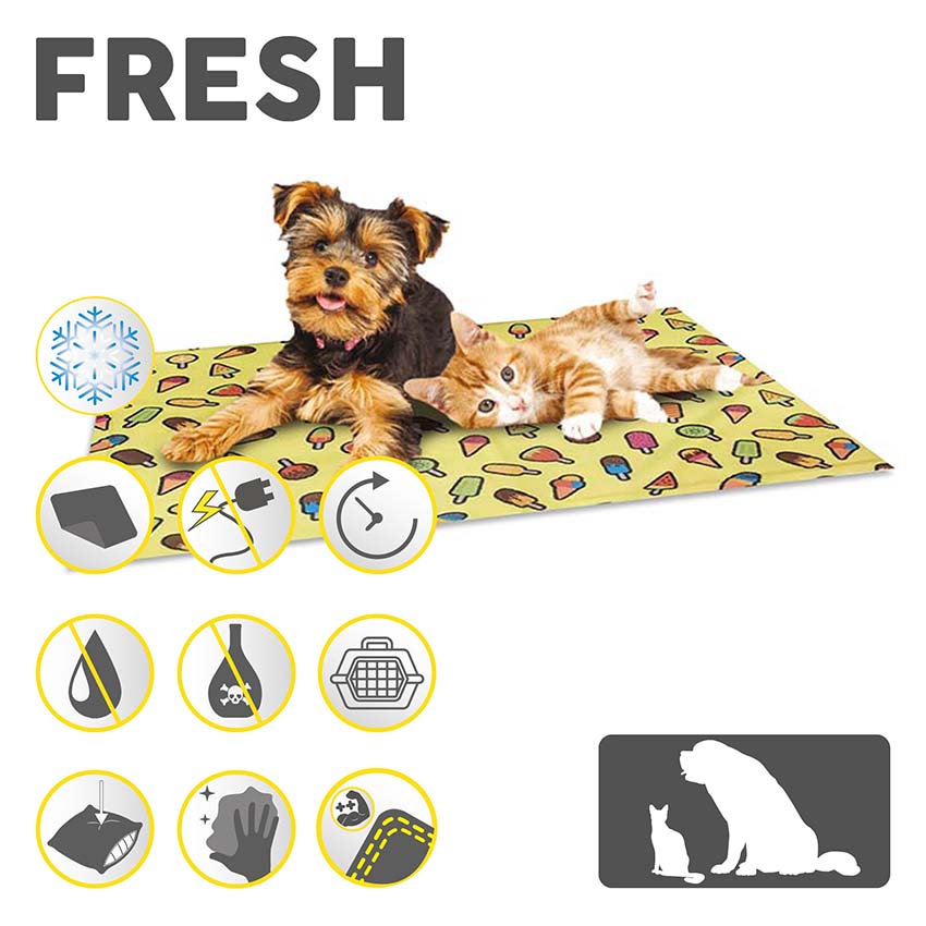 Dog cooling mat - Icecreams pattern