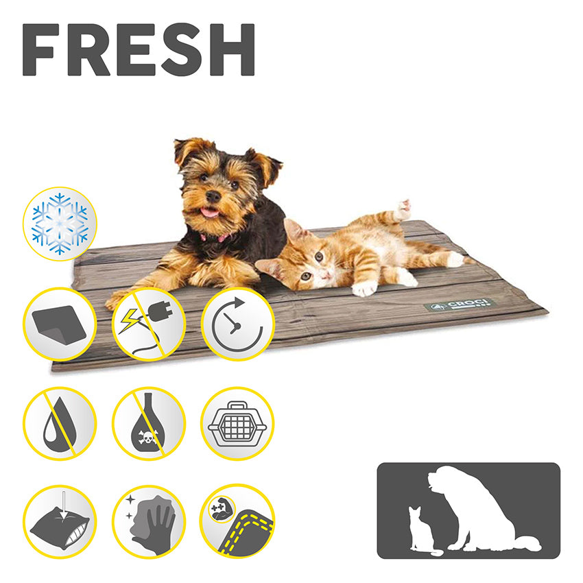 Kühlmatte für Hunde – Fresh Wood