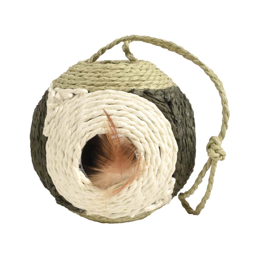 Tiragraffi gatto Bobby Facette Verde