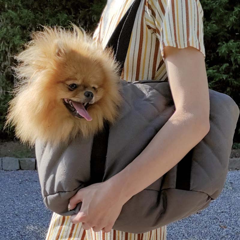 Trasportino per cani Promenade_Marrone_4