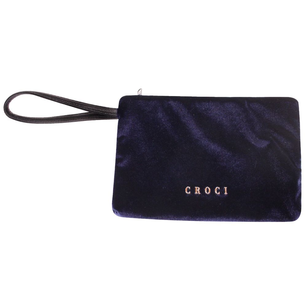 Velor Black Clutch for Animals and Humans