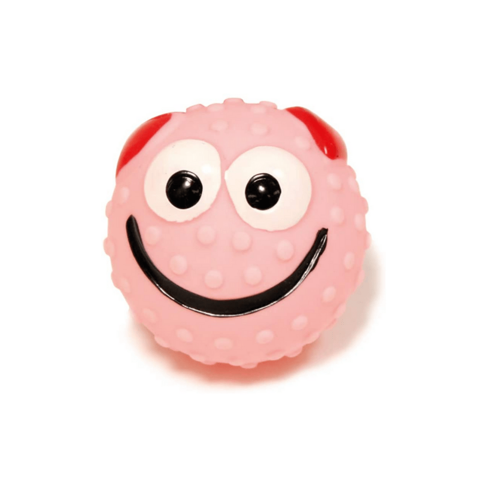 Palla Emoticon in Vinile Gioco per Cani