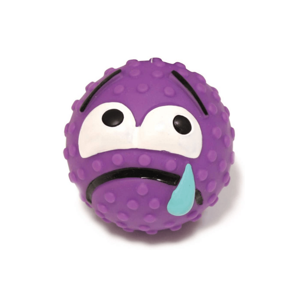Palla Emoticon in Vinile Gioco per Cani