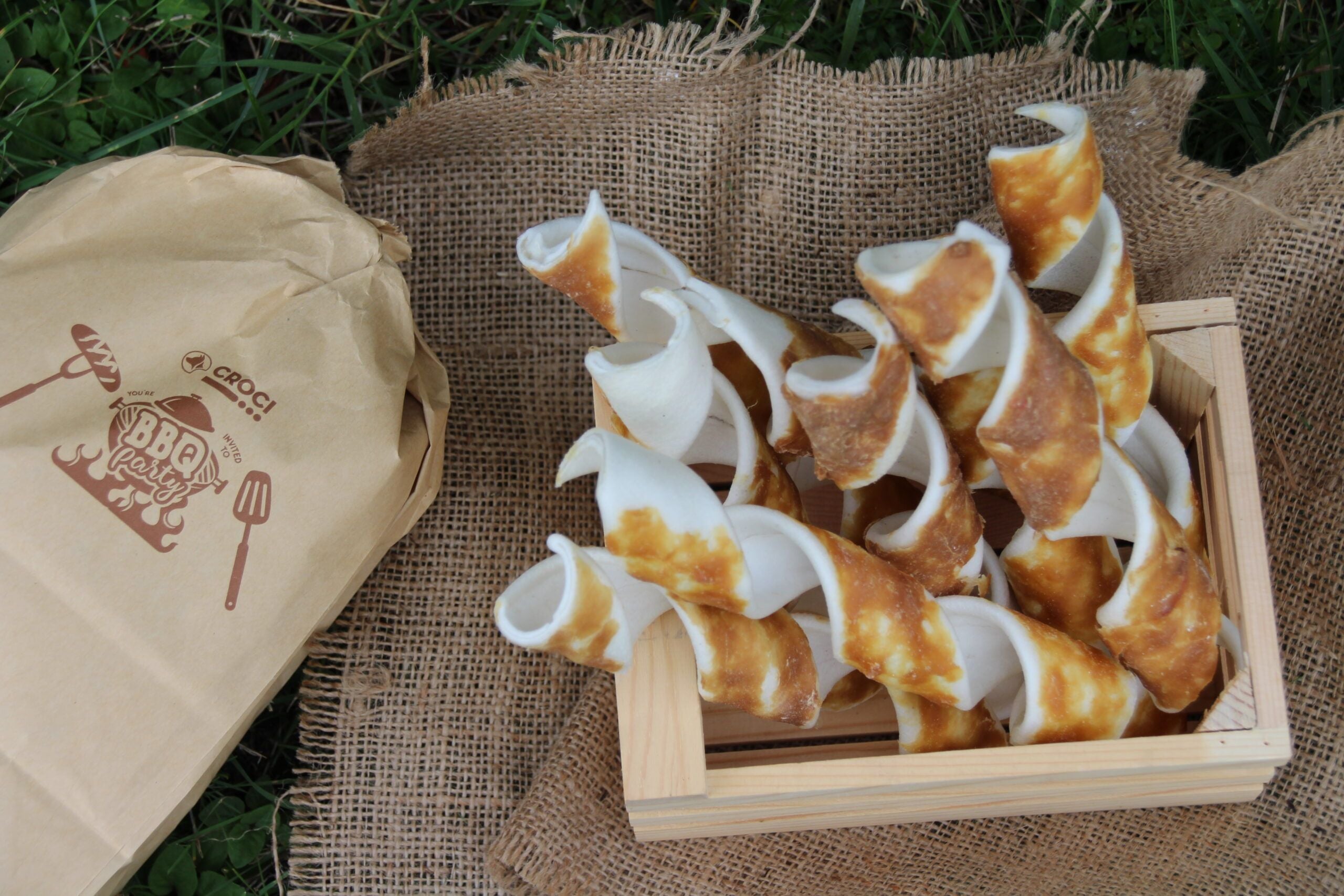 Snack per cani BBQ twist