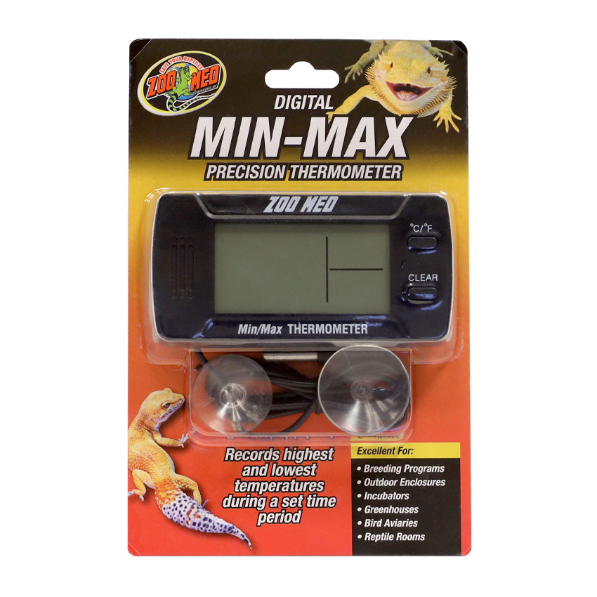 Zoo Med Termometro Digitale Min/Max per terrari e acquari