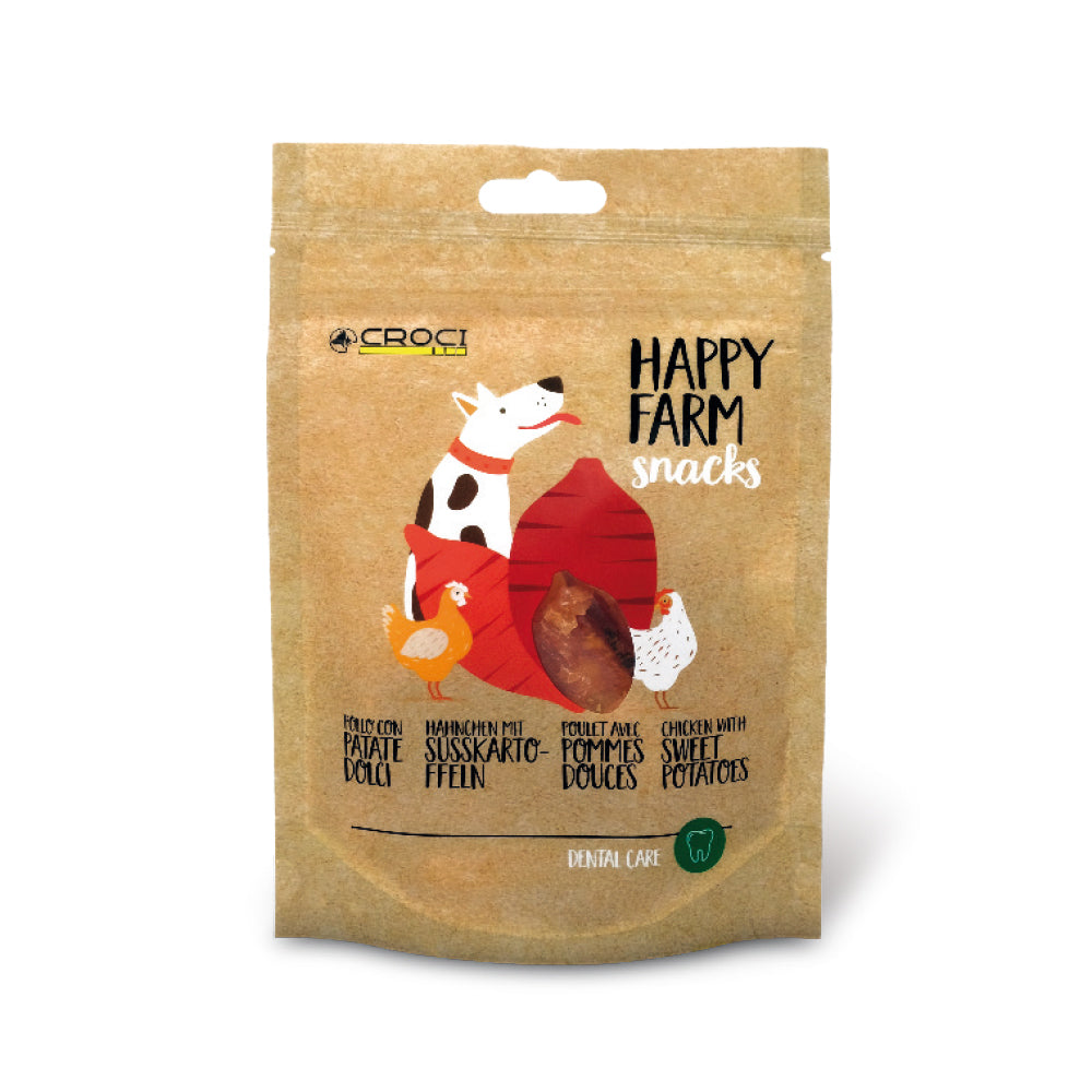 Duck and courgette snack for dogs - Happy Farm 