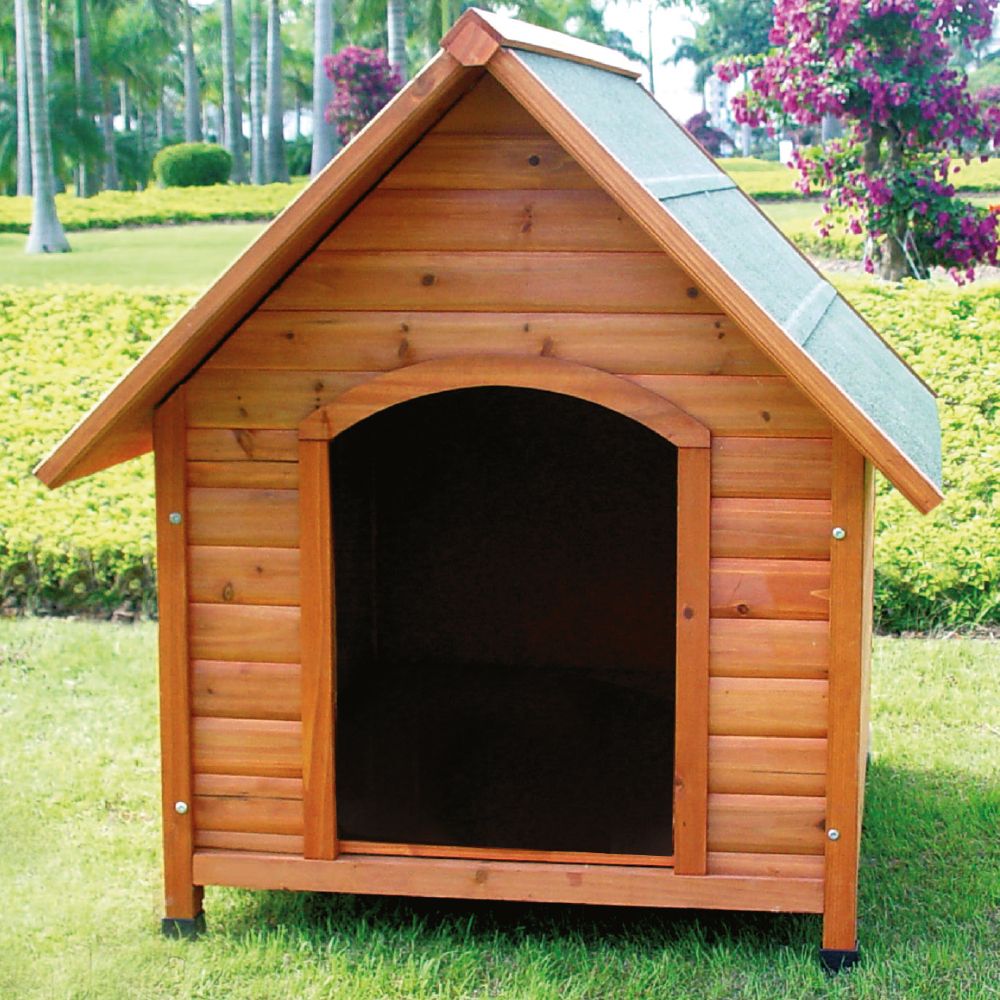 Caseta para perros de madera - Chalet