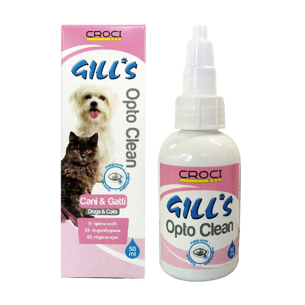Ojos Opto Clean de Gill para animales