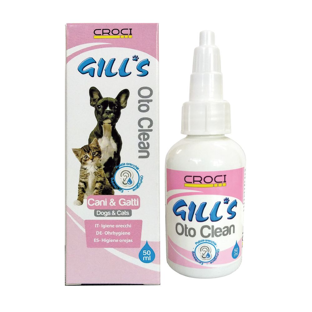 Oídos Oto-Clean de Gill para animales