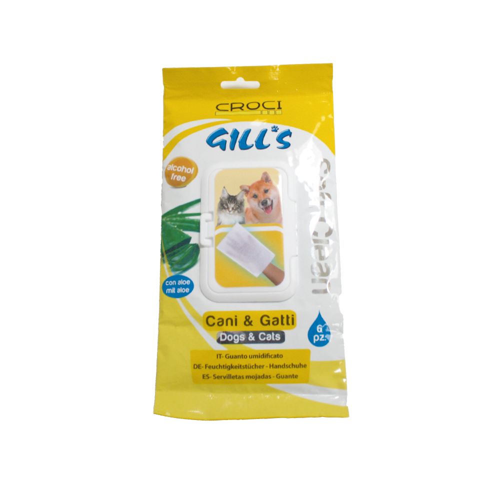 Limpiador suave de Gill para mascotas