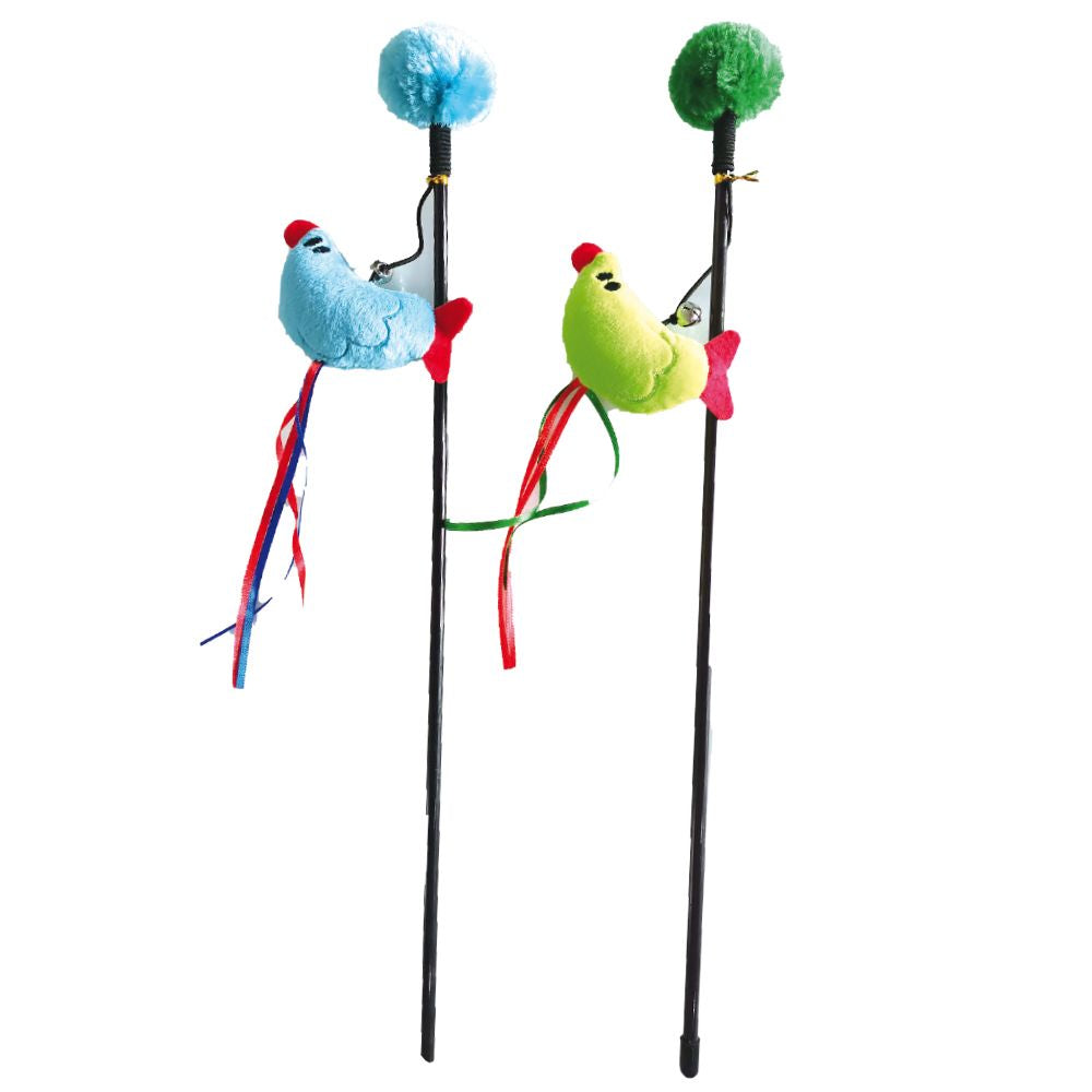 Bird Wand Game for Cats - Assorted Subjects
