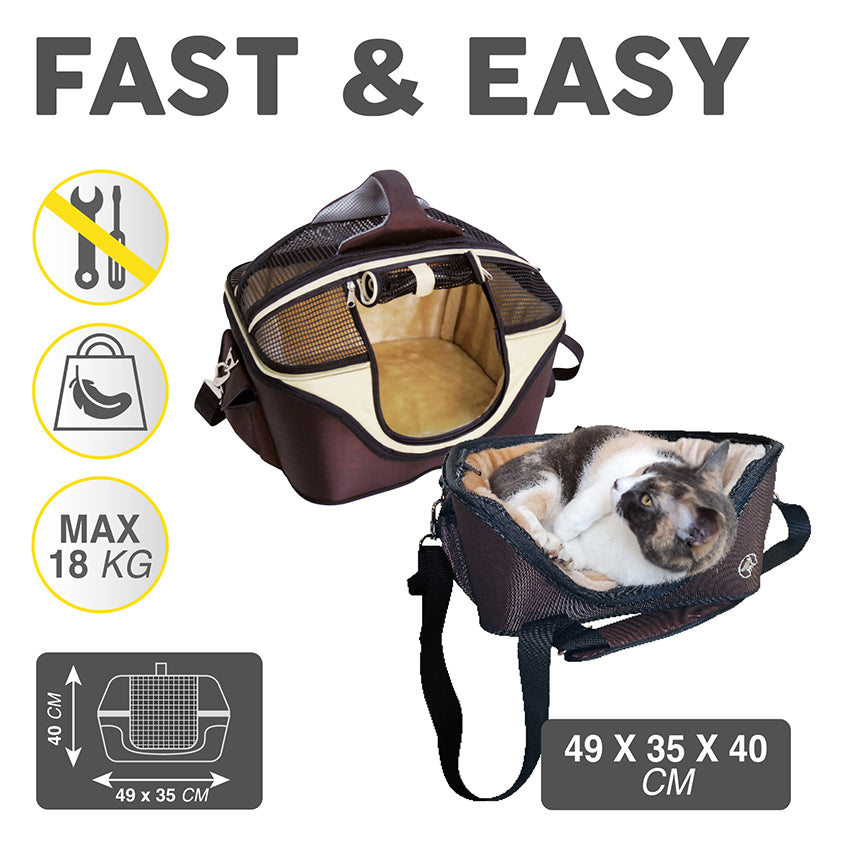 Carrier for dogs and cats - Fast&amp;Easy