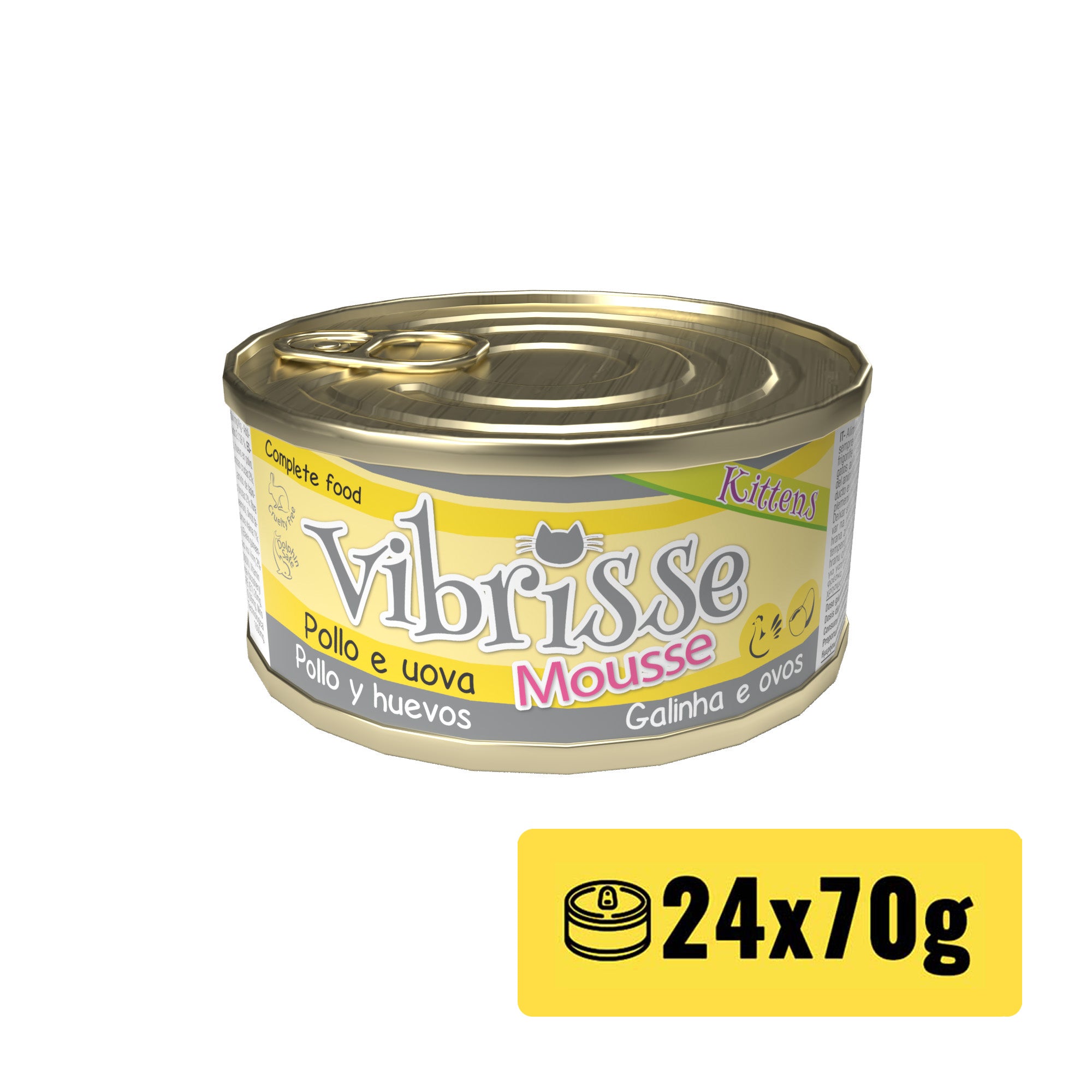 Kätzchenfutter - Vibrisse Kittens Mousse 70g