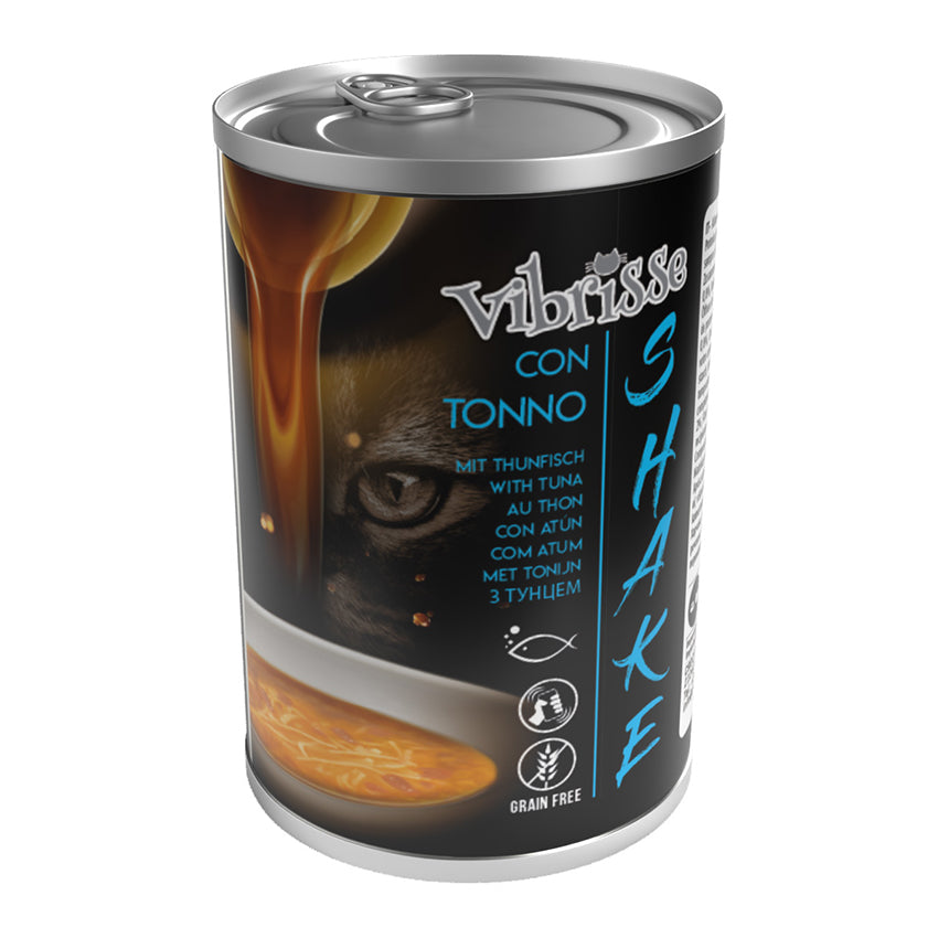 Feuchtigkeitsspendendes Nassfutter für Katzen, Vibrisse Shake, 135 g