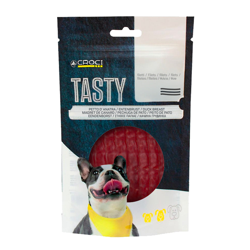 Tasty Filetti di Petto d'Anatra Snack per Cani  