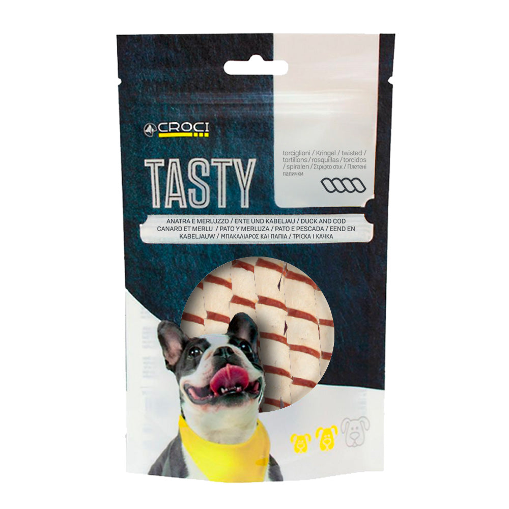Tasty Stick Twisted Anatra e Merluzzo Snack per Cani