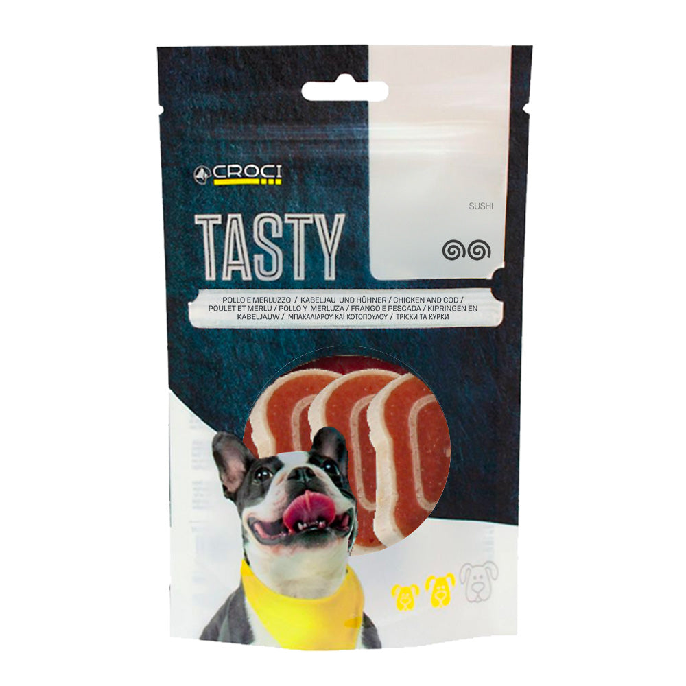 Tasty Sushi Merluzzo con Pollo Snack per Cani