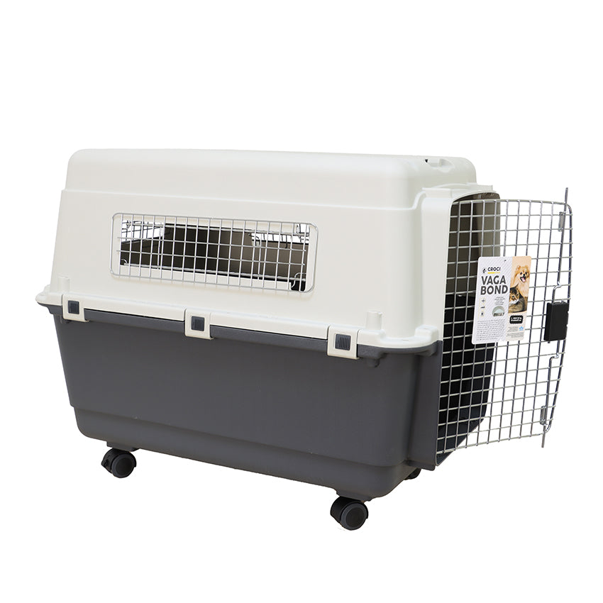 Large dog carrier with wheels best sale