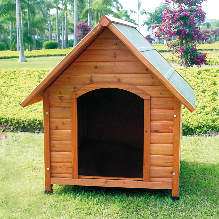 Caseta para perros de madera - Chalet