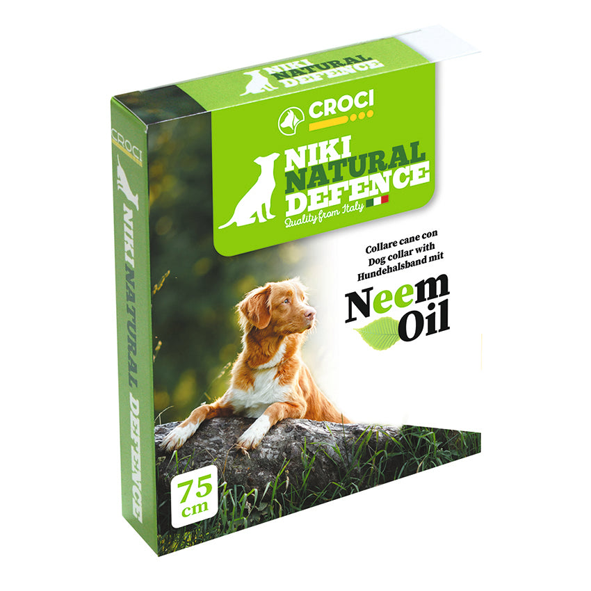 Niki Natural Defence: collare all'olio di Neem per cani