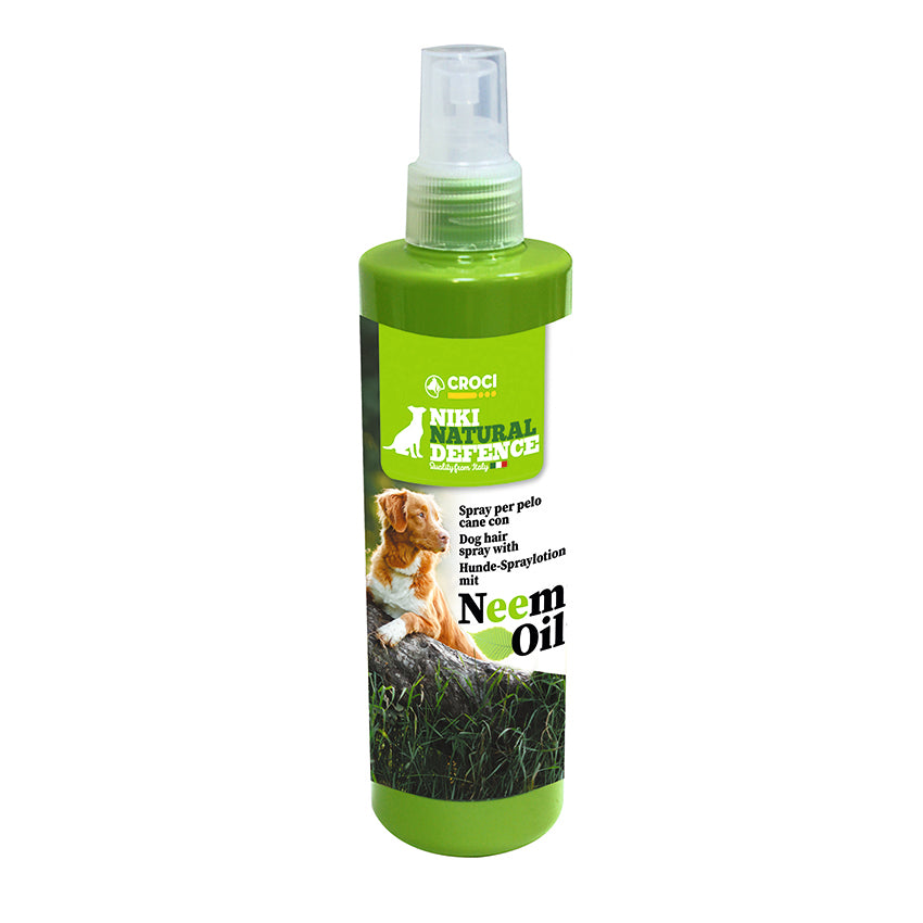 Dog Hair Spray with Neem Oil - Niki Natural Defence