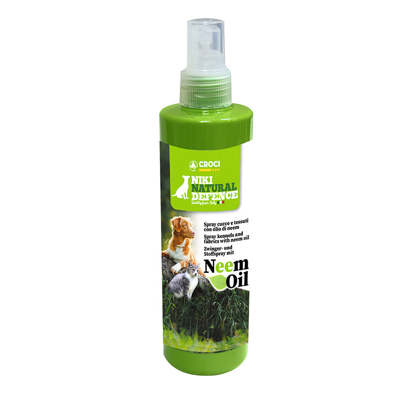 Neem Oil Spray for Kennels and Fabrics - Niki Natural Defence