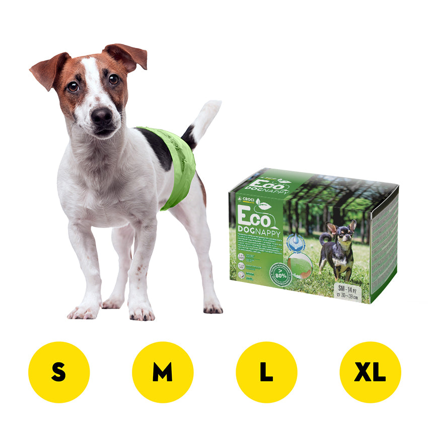 Couches pour chiens - Eco Dog Nappy