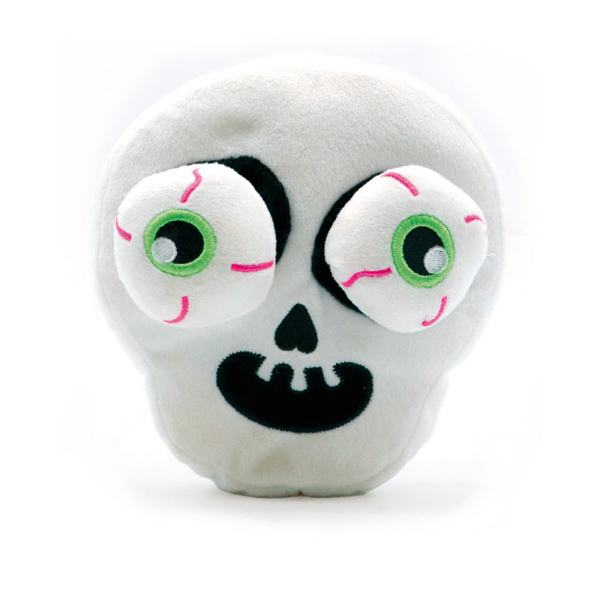 Gioco per cani Fright Skull Eyes 20 cm con occhi pop-out e squeak