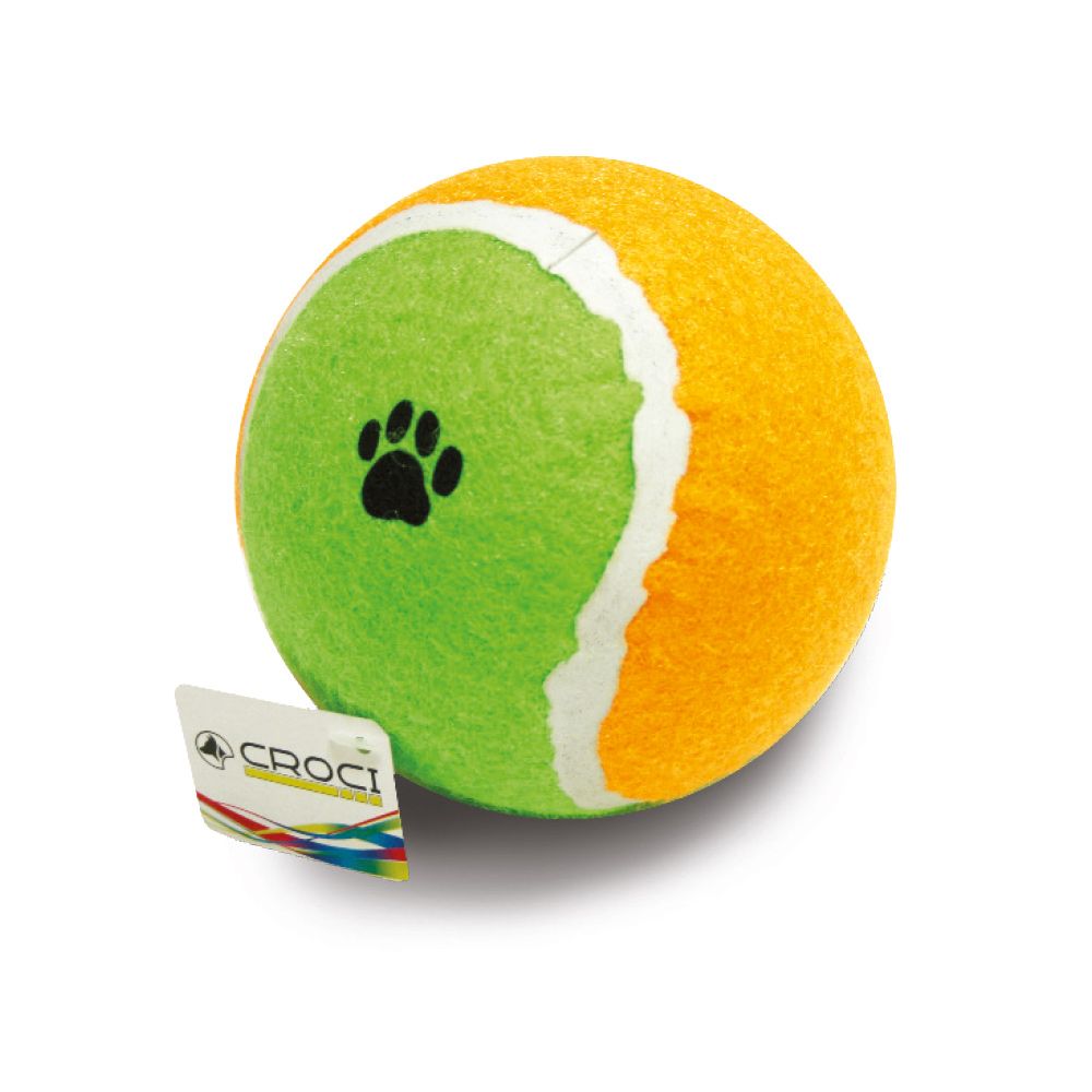 Tennisball mit verschiedenen Farben