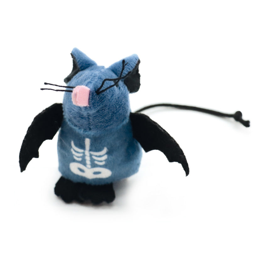 Gioco per gatti Halloween Mice 8 cm con catnip a tema Halloween