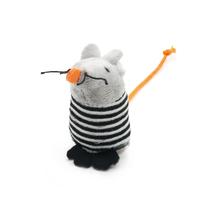 Gioco per gatti Halloween Mice 8 cm con catnip a tema Halloween