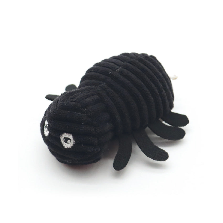 Gioco per gatti ragno vibrante Halloween 10 cm con catnip
