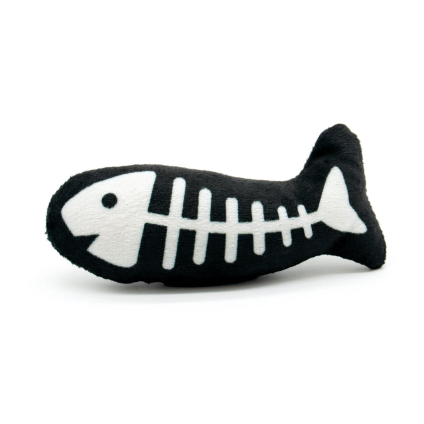 Gioco per gatti Black Fish Halloween 11 cm con catnip