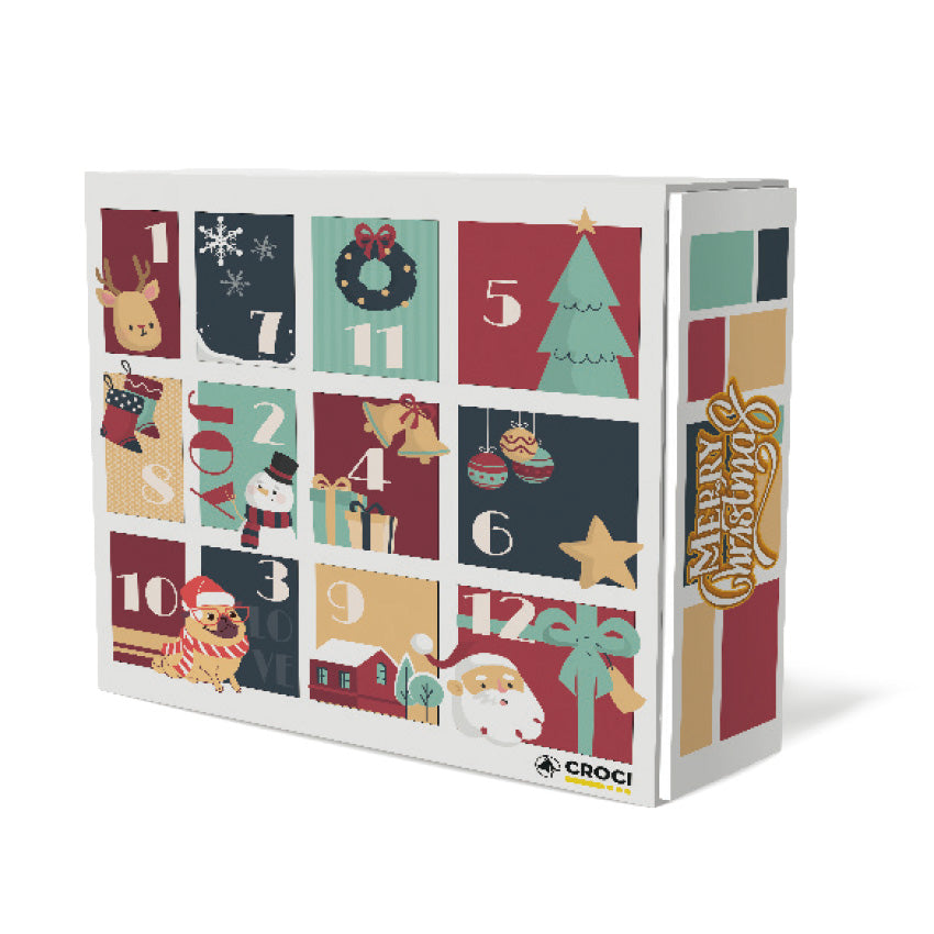 Calendario dell’Avvento per cani con 12 giochi natalizi a sorpresa