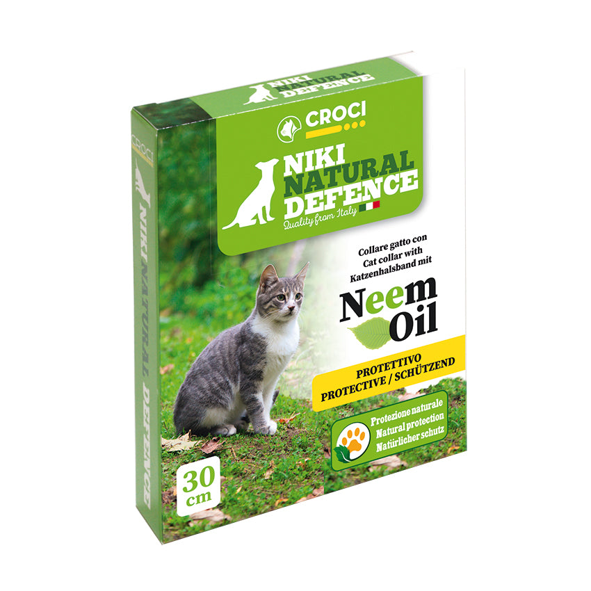 Neem Oil Collar for Cats Niki Natural Defense 