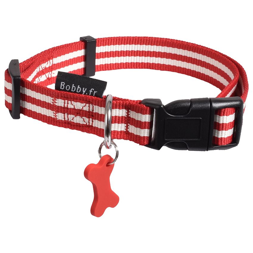 Bobby Dog Collar - Stripe