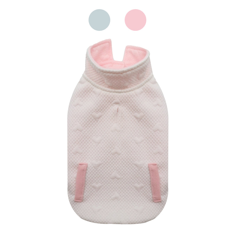 Lollipop Felpa con cappuccio per cani – Elegance and Comfort with Charm and Heart Details