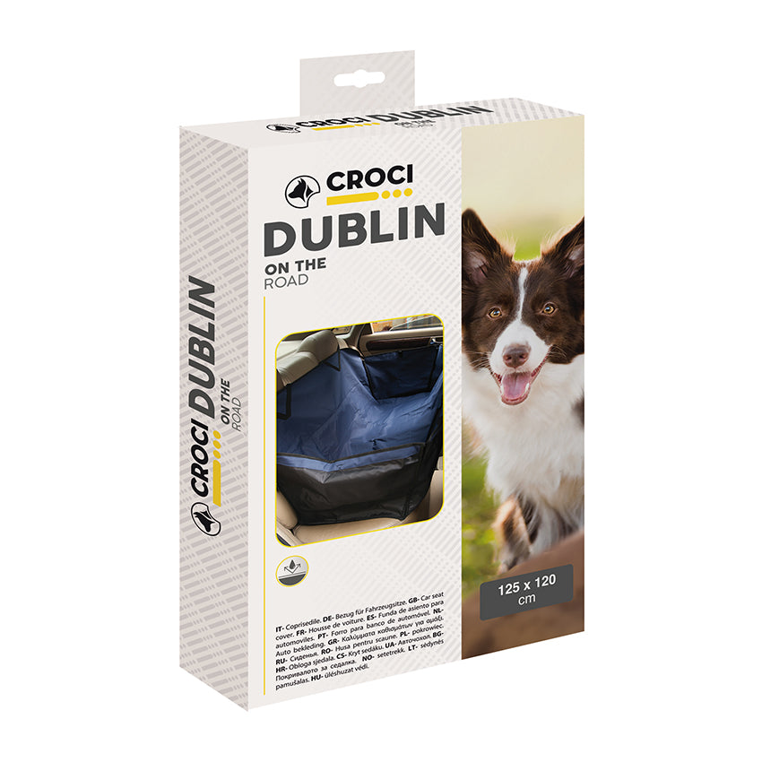 Housse de siège auto imperméable pour chien - Dublin