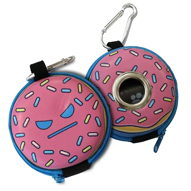 Minibag portasacchetti cane donut