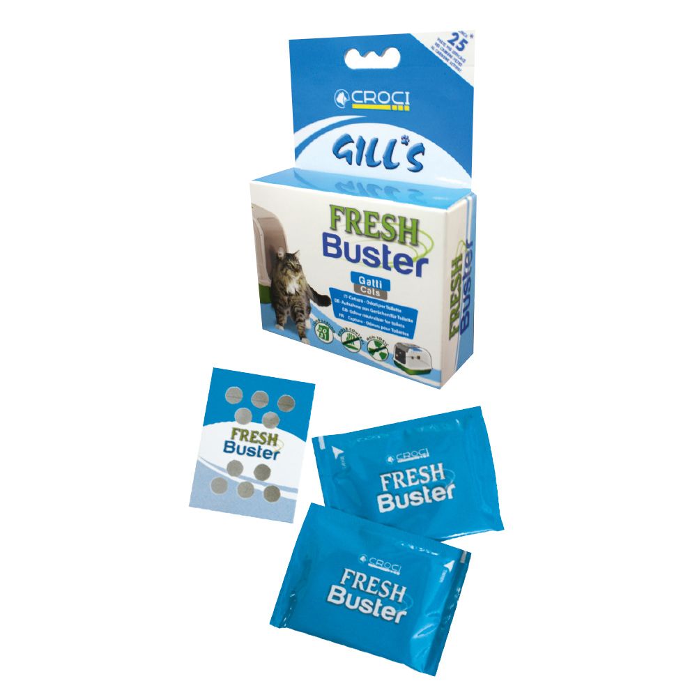 Gill's Fresh Buster Traps Toilet Odors