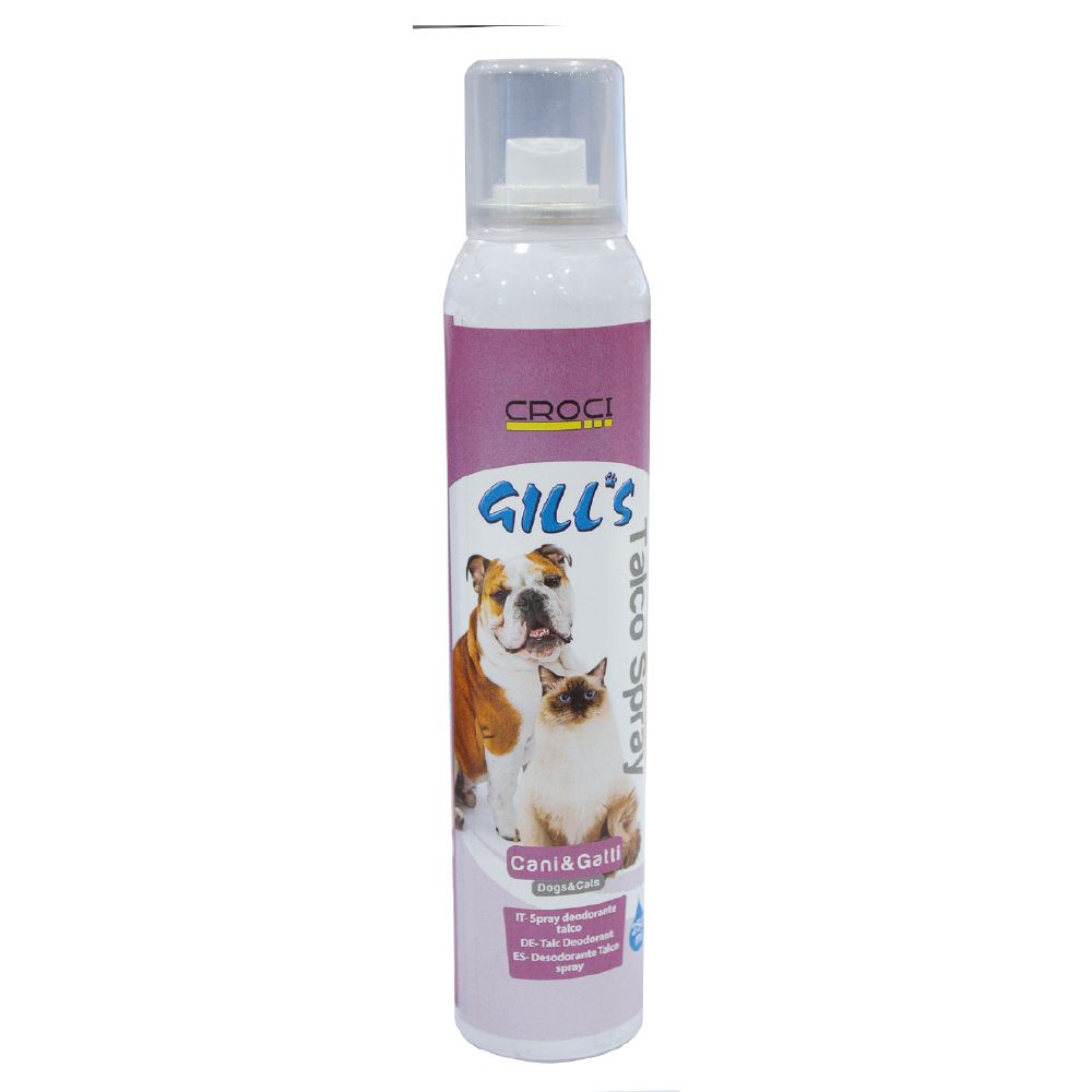 Spray de talco desodorante de Gill