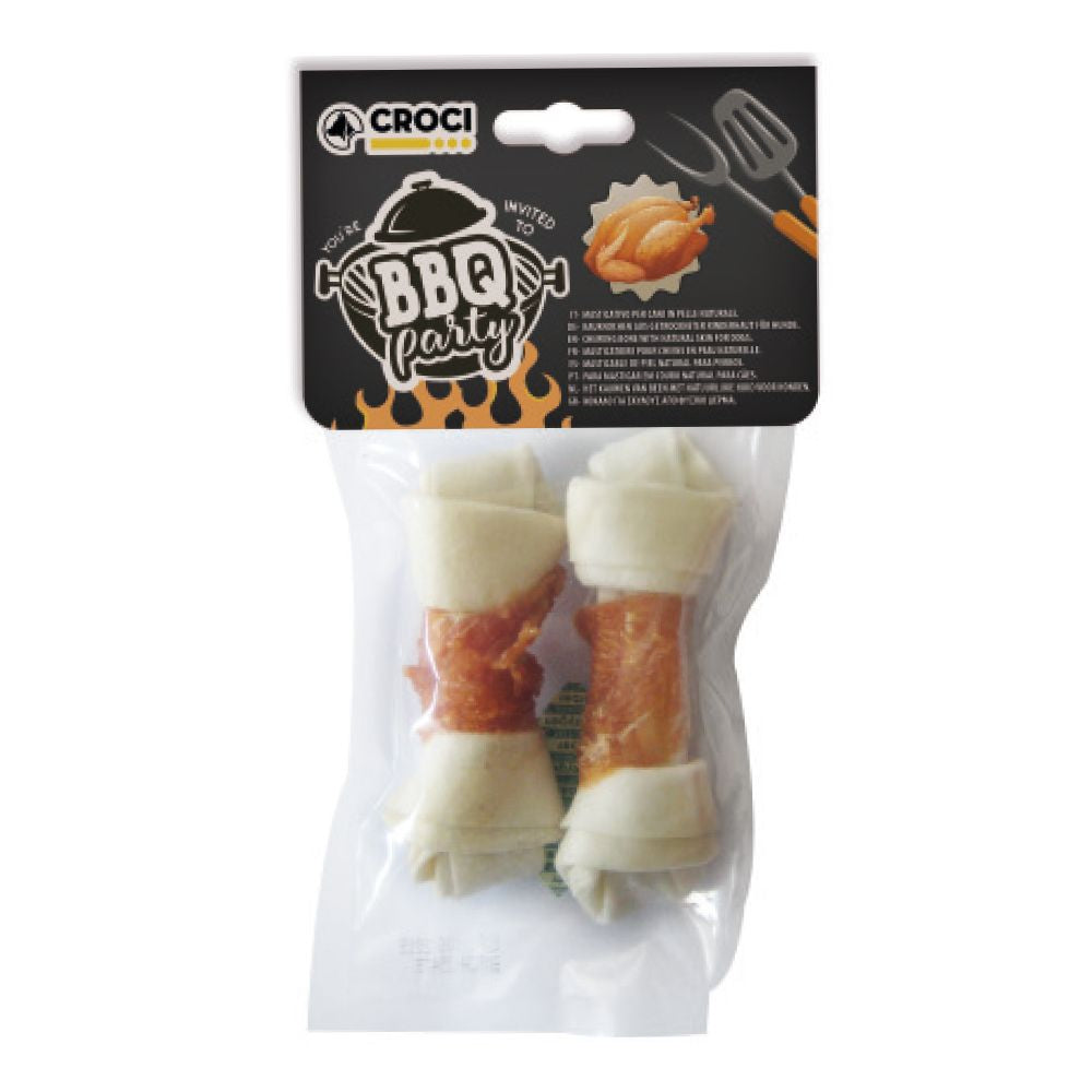 Snack for dogs with chicken meat - BBQ Party 