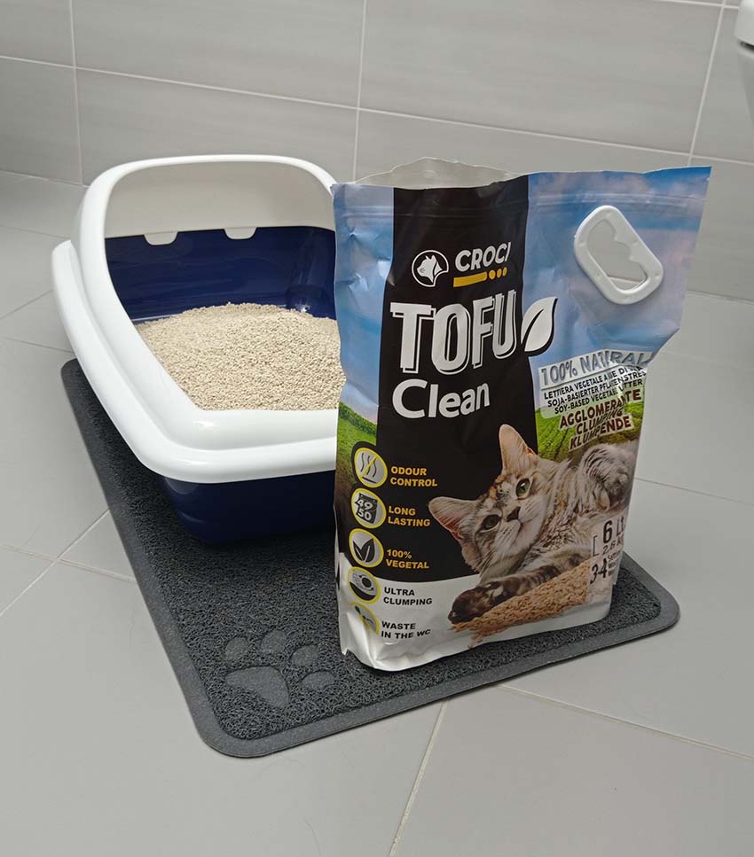 Lettiera gatto Tofu Clean