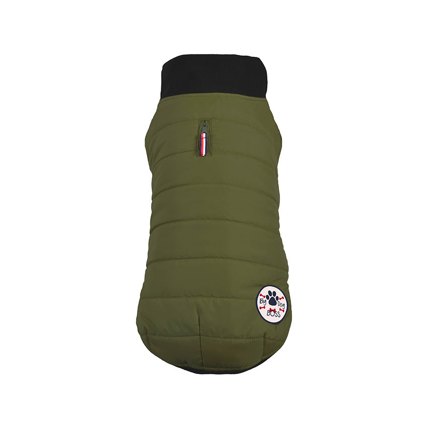 Cappotto per cani grandi Doudoune Costaud con interno in pile